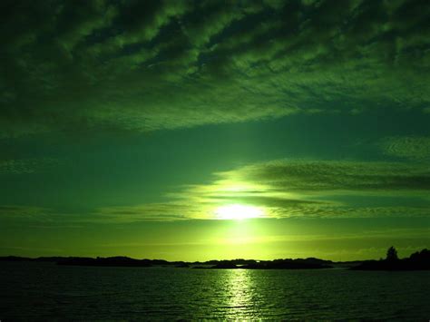 Green Sunset Wallpapers - Top Free Green Sunset Backgrounds ...