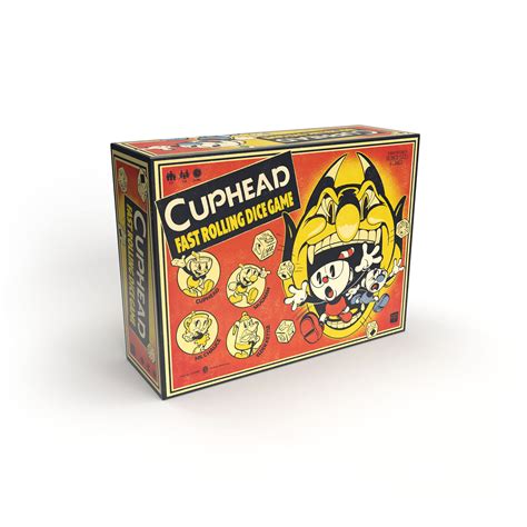 Buy USAOPOLY Cuphead Dice Game Replay and Unlock Content Each Time You ...