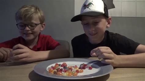 jelly bean challenge. - YouTube