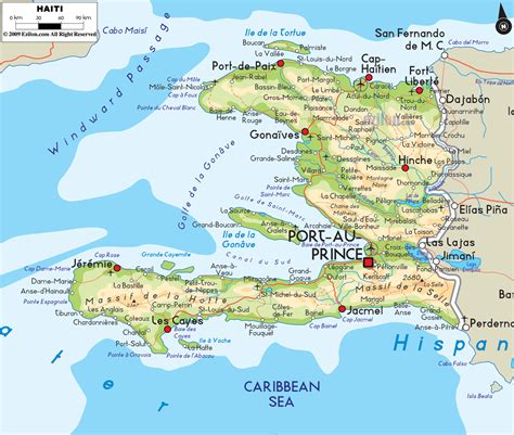 Map For Haiti - Best Map of Middle Earth