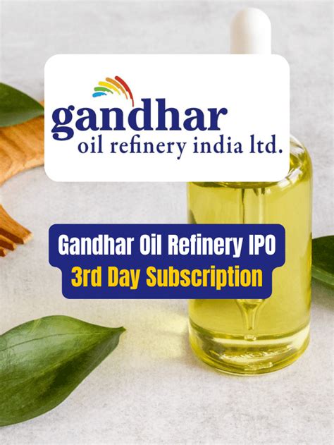 Gandhar Oil Refinery IPO Subscription Status | Web Stories ...