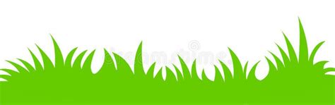 green grass with white background royalty illustration