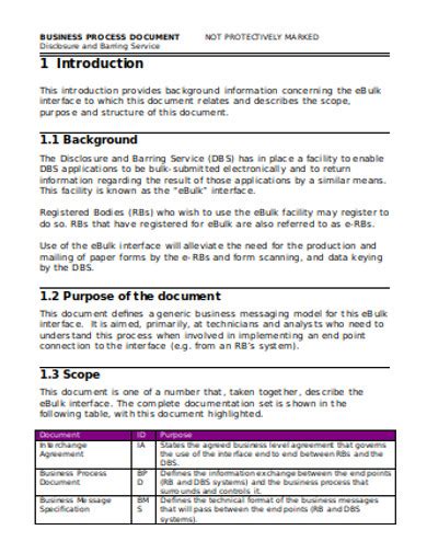 Process Document - 10+ Examples, Format, Pdf | Examples