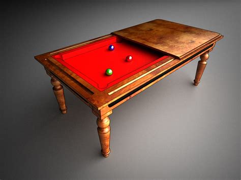 3d classic billiard table model