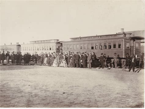 The First Train into Laramie - Cavalryman Steakhouse