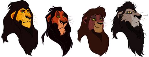 TLK Royal black mane lions by NamyG on DeviantArt