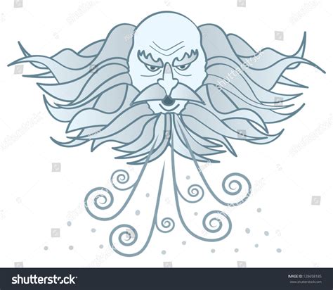 Cold Wind Blowing Clipart