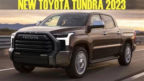 New Toyota Tundra 2023