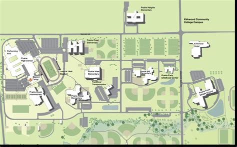 University Of De Campus Map