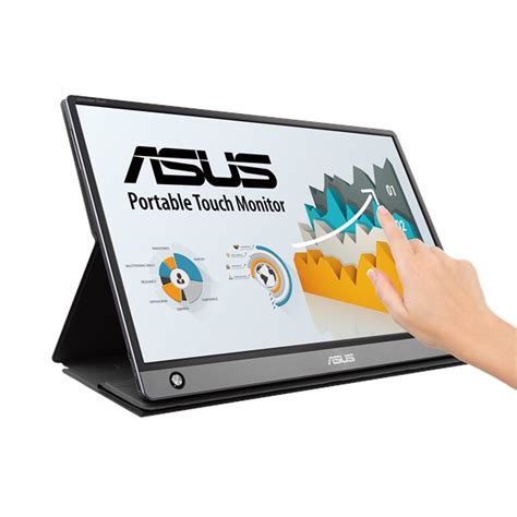 ASUS ZenScreen 15.6″ 1080P Portable Touch Monitor (MB16AMT) – Full HD ...