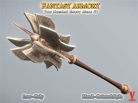 Medieval Fantasy Two Handed Heavy Mace 01 | GameDev Market