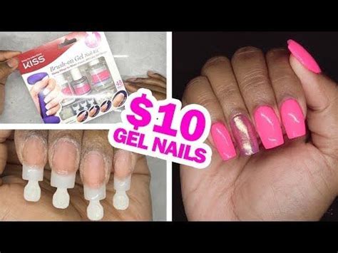 Diy testing kiss gel nail kit – Artofit