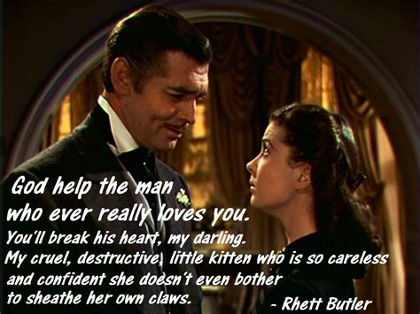 Great book, great movie, and Rhett Butler cuts to the chase. Great ...