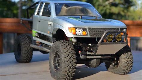 RC 1/10 axial scx10 Trail Honcho f250 body truck off road crawler SCX ...