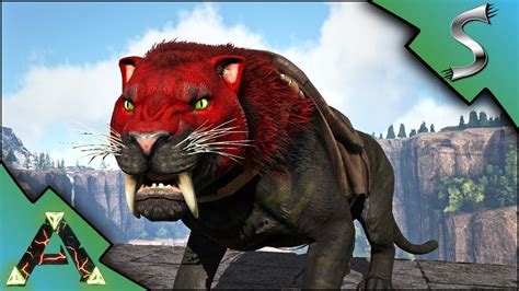 AMAZING SABERTOOTH MUTATION! SABER BREEDING AND DOEDIC TAMING! - Ark ...