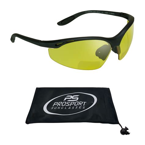 proSPORT Sunglasses - proSPORT Bifocal Yellow Lens Safety Glasses ...