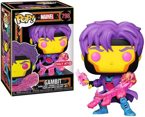 Funko Marvel X-Men POP Marvel Gambit Exclusive Vinyl Bobble Head 798 ...