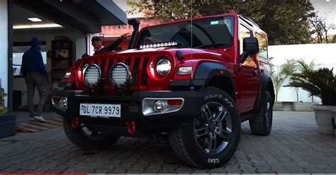 Mahindra Thar Modified For Wrangler-Like Look By Azad 4x4