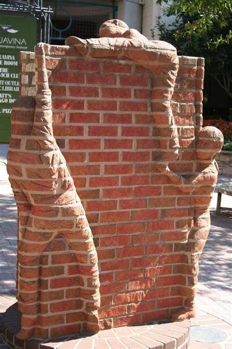 Pin by Amaltheia on creativity | Brick art, Sculptures, Street art