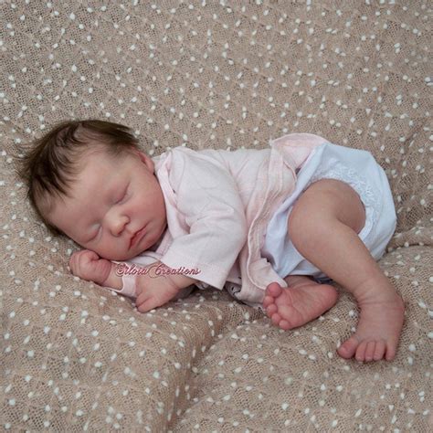 Realborn® Zuri Sleeping (18" Reborn Doll Kit) | Realistic baby dolls ...