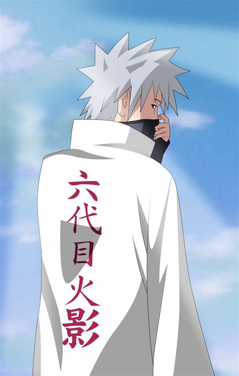 Kakashi Hatake - 6th Hokage | Kakashi hokage, Kakashi hatake hokage ...