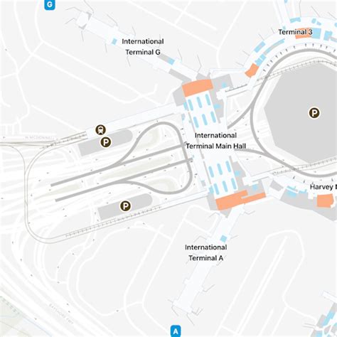 San Francisco Airport SFO Terminal 3 Map