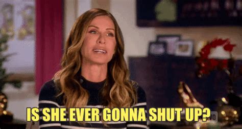 Real Housewives Of New York City Shut Up GIF - Find & Share on GIPHY