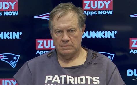 We have reached the zenith of Bill Belichick press conference fashion ...