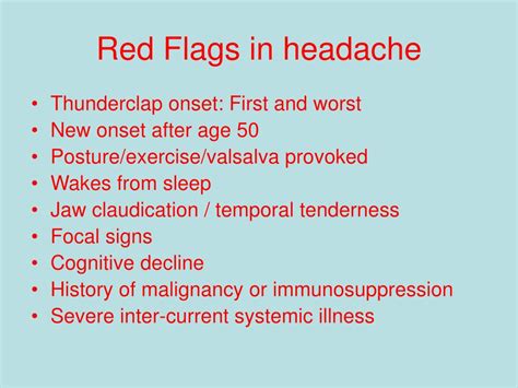 PPT - Primary Care Management of Headache PowerPoint Presentation, free ...