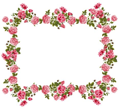 MeinLilaPark – DIY printables and downloads | Flower border, Vintage ...