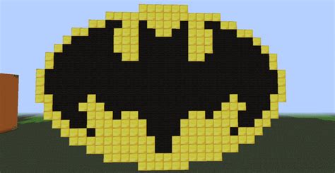 Minecraft Batman Symbol