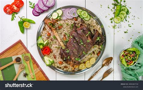 Arabic Mutton Mandi Mutton Leg Roast Stock Photo 2091067732 | Shutterstock