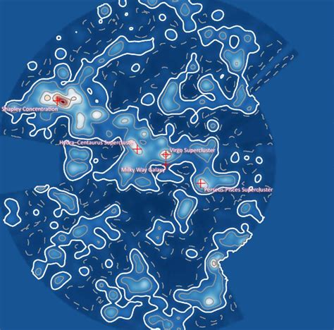 Scientists Create 3D Map of Nearby Galaxy Superclusters | Sci.News