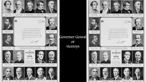 List of Governors-General and Viceroys of India | SamanyaGyan