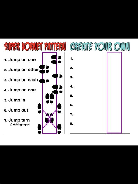 Chinese Jump Rope Patterns Printable