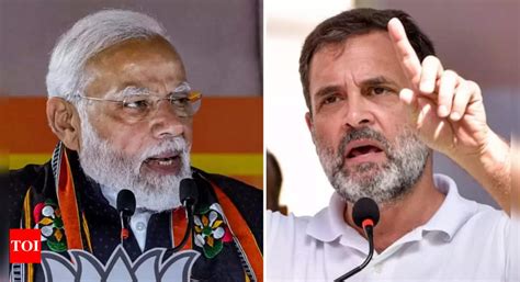 Rahul Gandhi moots debate with PM Modi; he’s merely an MP, mocks BJP ...