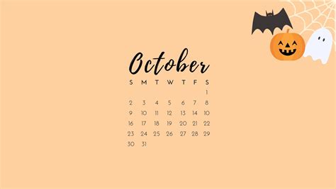 'October 2016' Calendar Desktop Wallpaper | Desktop wallpaper calendar ...