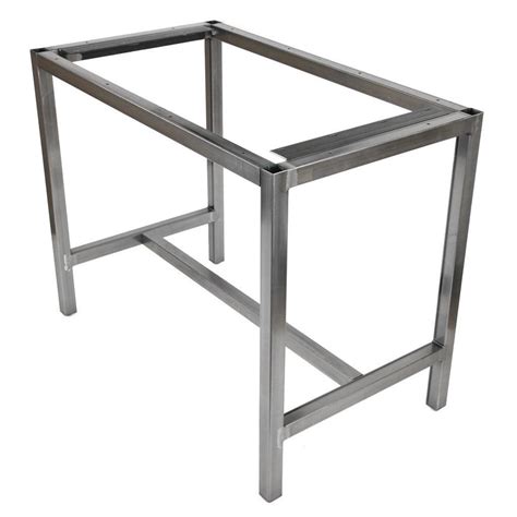 Silver Stainless Steel Table Frame, Size: 2 X 4 Ft at Rs 23000 in Mumbai