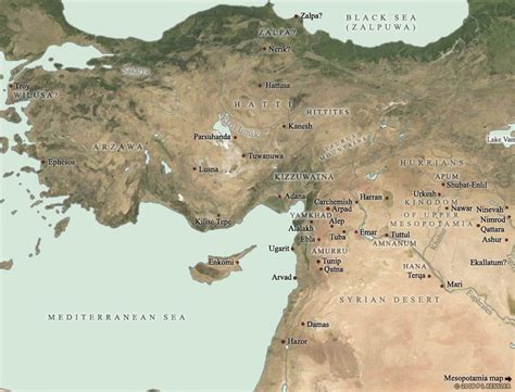 Map of Anatolia and Environs 2000 BC | Mesopotamia, Ancient near east ...