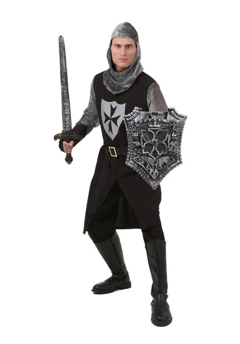 Adult Black Knight Costume