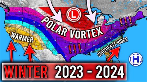 UPDATED Winter 2023 - 2024 Analogs - Polar Vortex & Blizzards - YouTube