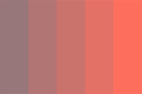 Bazaar to Bittersweet Color Palette