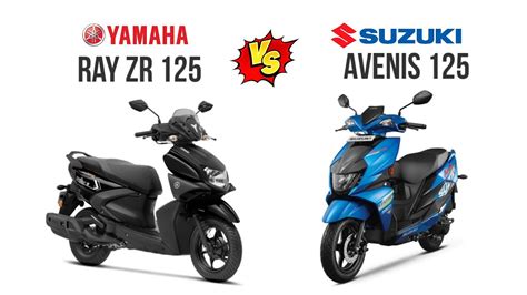 Suzuki Avenis 125 VS Yamaha Ray ZR 125 | Comparison | Mileage | Top ...