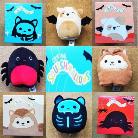 MCDONALDS HAPPY MEAL Toy 2023 Squishmallows Dinosaurs + Halloween ...