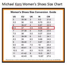 The Best 16 Size Chart Michael Kors Flat Shoes - youngwholequote