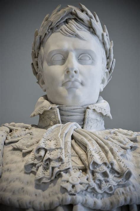 Statue Napoleon Bonaparte Louvre Paris, France Stock Photo - Image ...