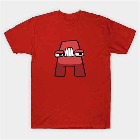 A | Alphabet Lore - Alphabet - T-Shirt | TeePublic