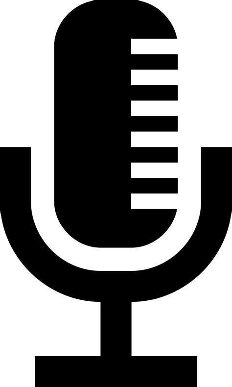 Mic icon svg - vseshots