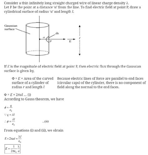 How E=lambda/2pi epsilon not came - Physics - Electric Charges And ...