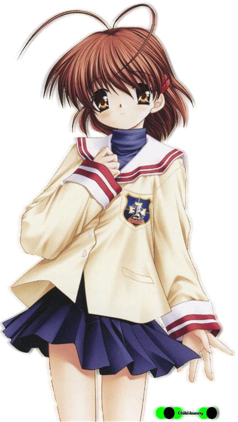 Clannad Nagisa - Render by Bu-Sui-27 on DeviantArt